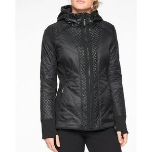NWT • ATHLETA Rock Ridge Primaloft Jacket in Black • Small